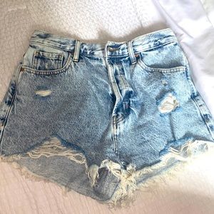 PacSun high rise shorts size 27